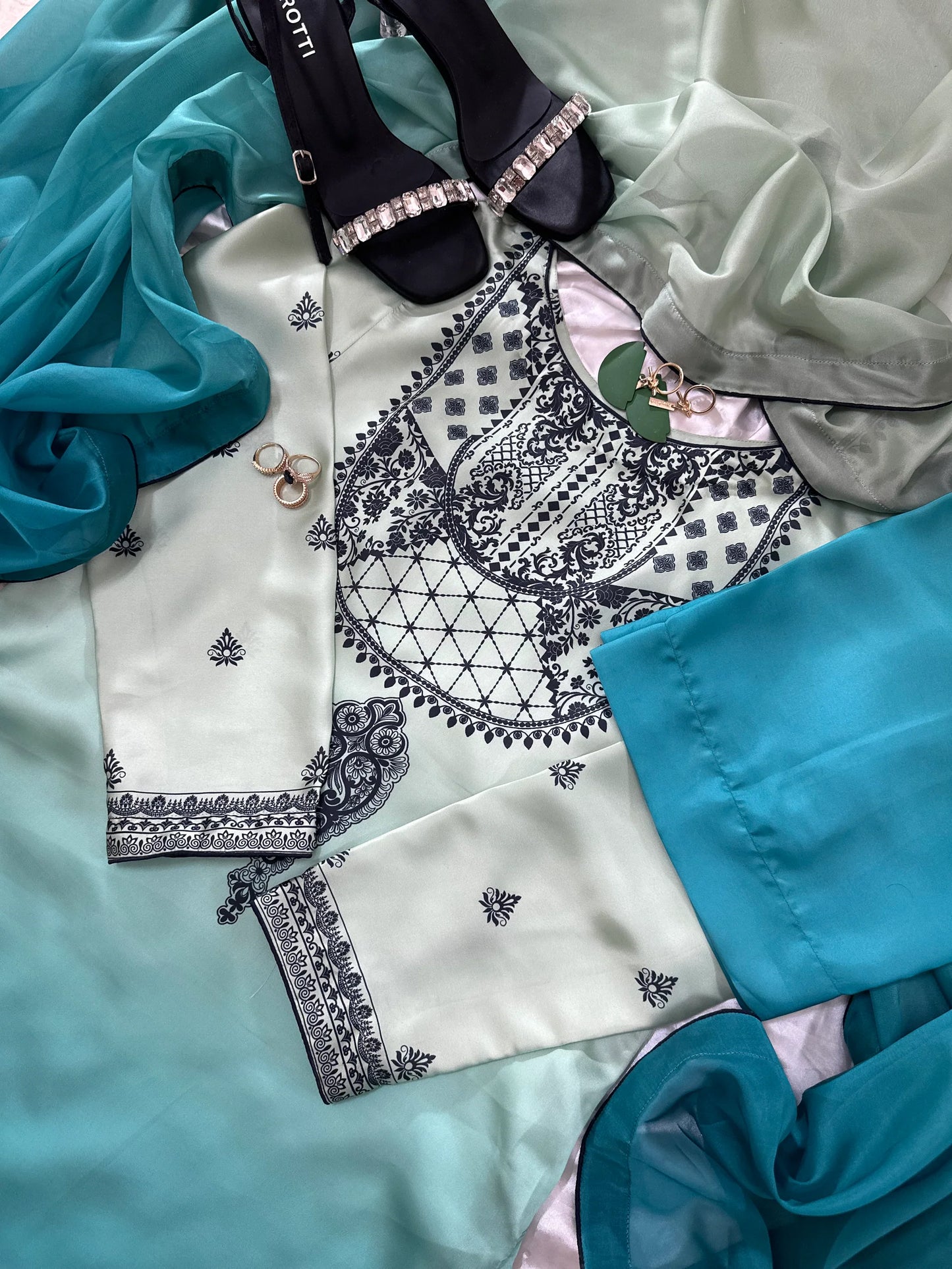 (Digital Print Silk 3pcs (PISTA)