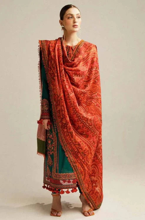 SP-01 Embroidered Lawn 3pc
