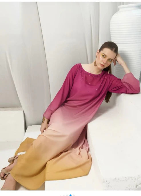 Digital Printed Silk 3 pcs