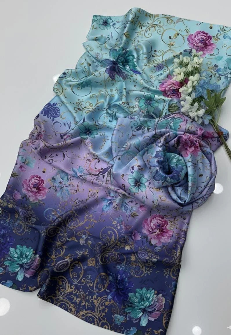 Digital Print Silk 3pcs