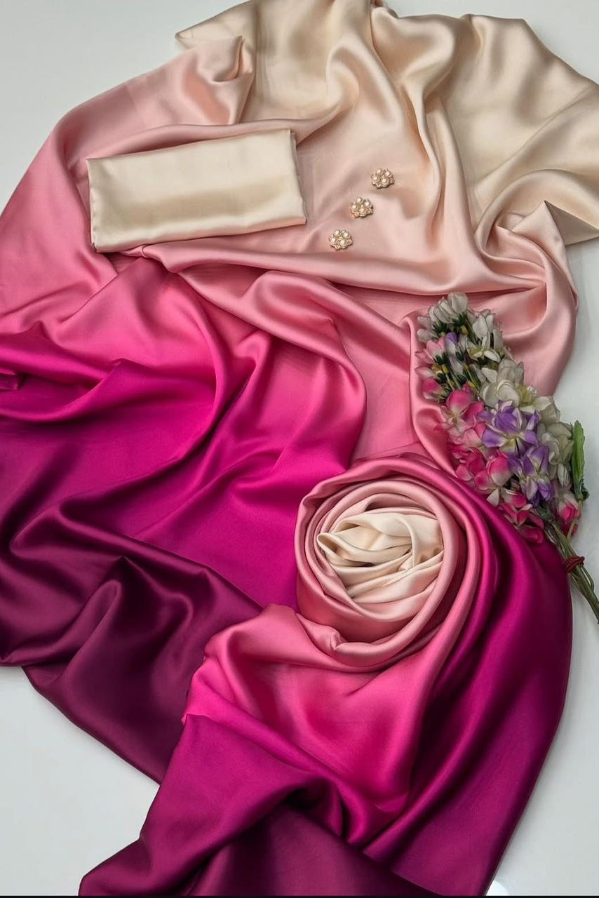 Digital print silk 3pcs