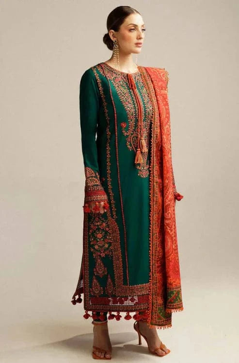 SP-01 Embroidered Lawn 3pc