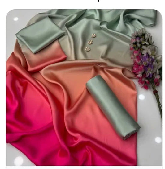 Digital Print Silk 3pcs