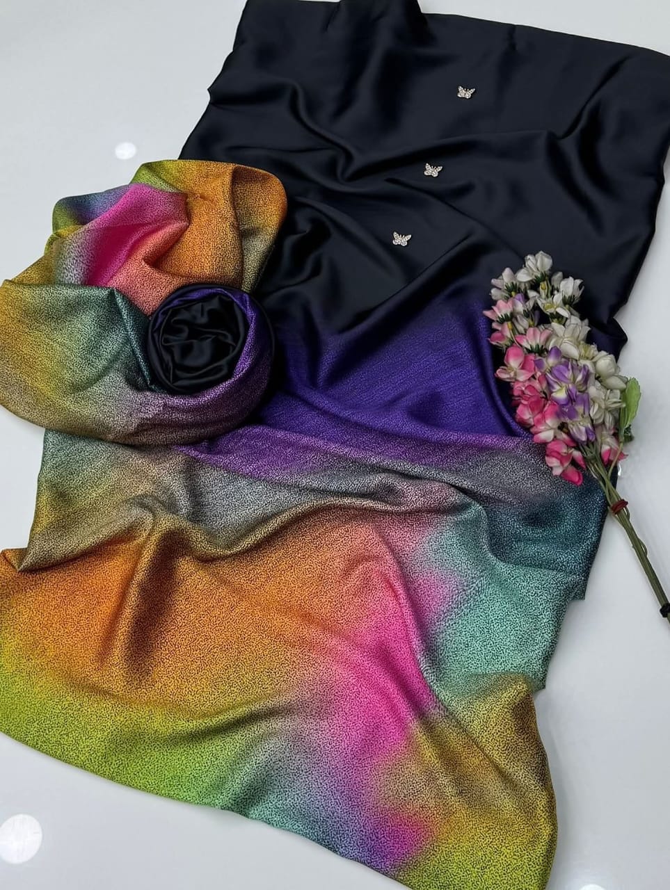 Digital Print Silk 3pcs