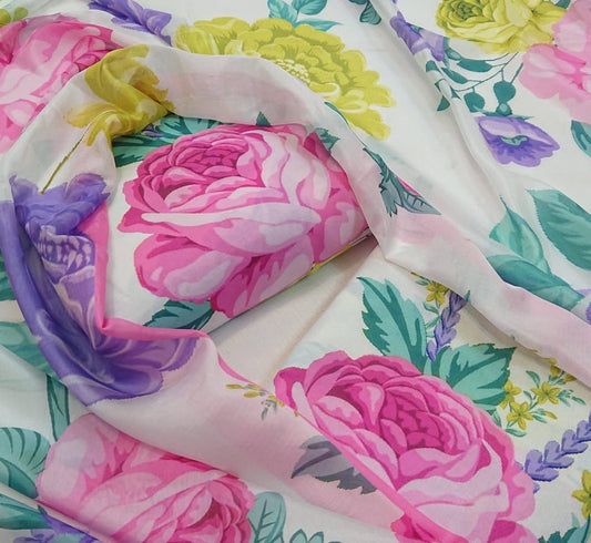 DIGITAL PRINTED SWISS LAWN 3pcs