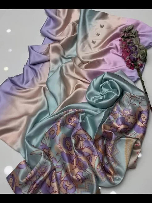 Digital Print Silk 3pcs