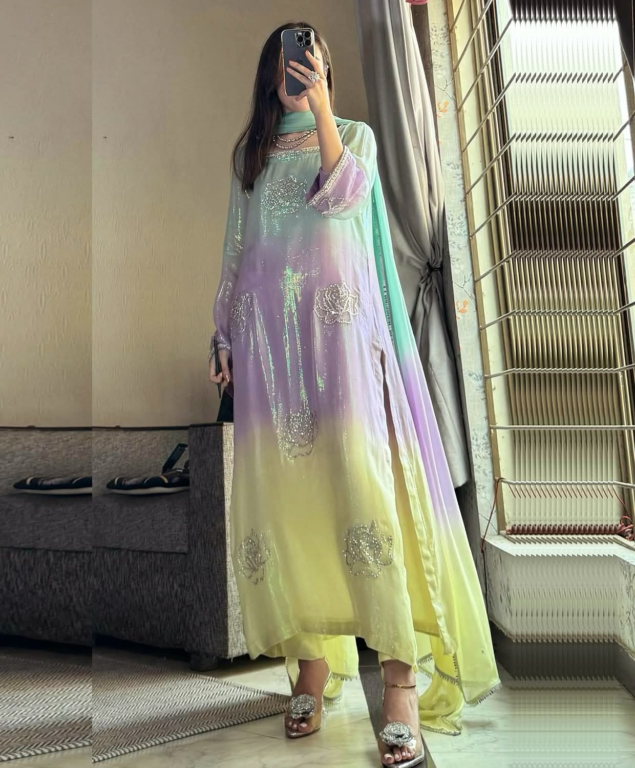 Digital Print Silk 3pcs