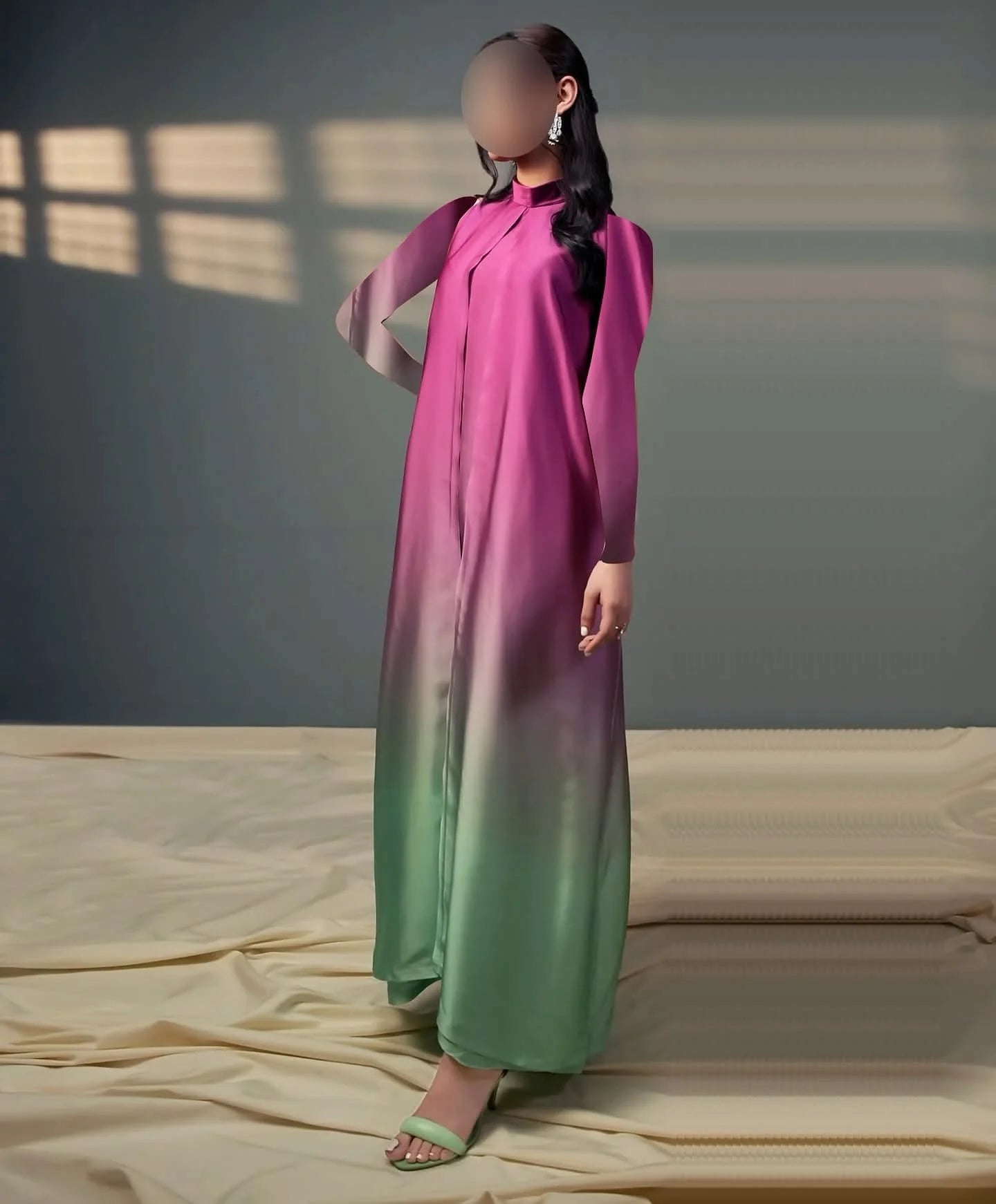 Digital Print Silk 3pcs